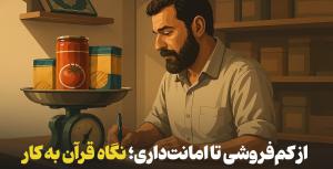 از کم‌ فروشی تا امانت‌داری؛ نگاه قرآن به اخلاق کار